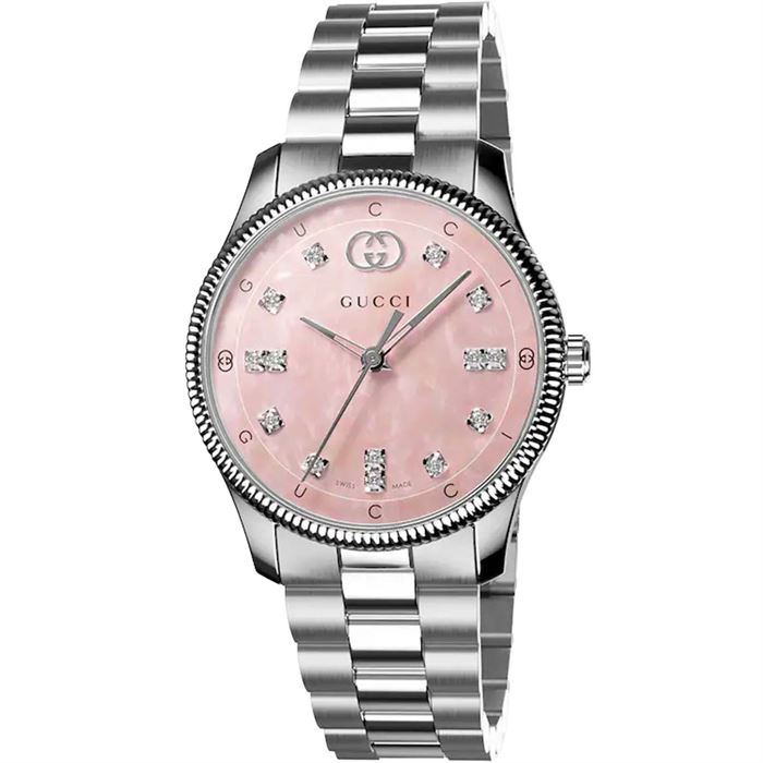 Gucci G-Timeless Quartz Pink 29mm YA1265062 | Engin Saat