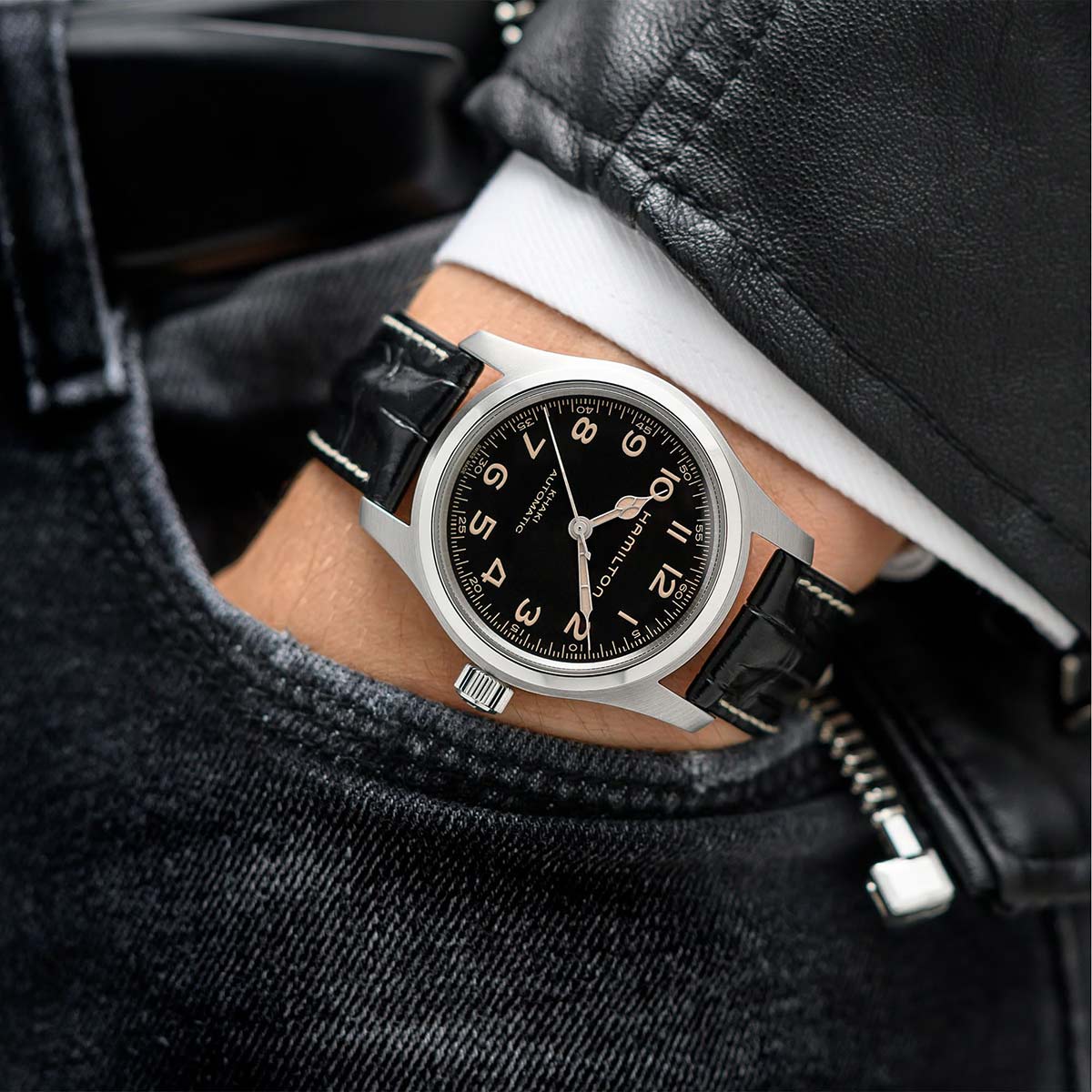 Hamilton Khaki Field Murph 42mm Bilezik Seti Auto H70605732