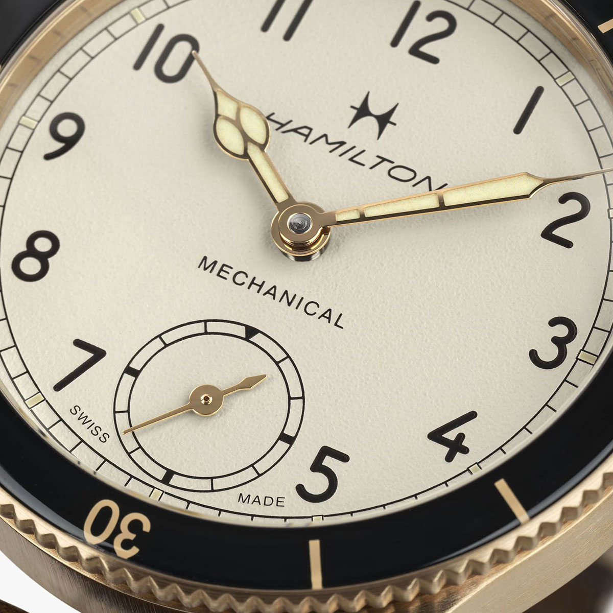 Hamilton H76709510 Khaki Aviation Pilot Pioneer Mechanical Bronze 43mm