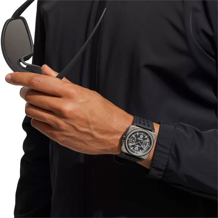 Bell & Ross BR-X3 Black Titanium BRX3R-BL-TI/SRB | Engin Saat