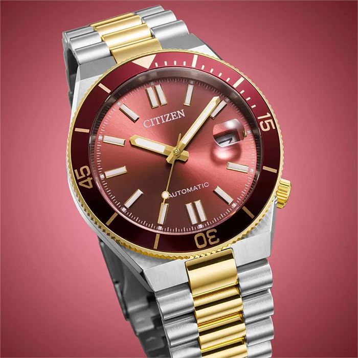 Citizen Tsuyosa Shore Coral Red NJ0234-58X | Engin Saat