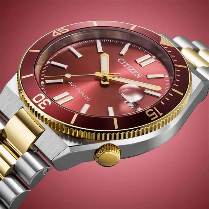 Citizen Tsuyosa Shore Coral Red NJ0234-58X | Engin Saat