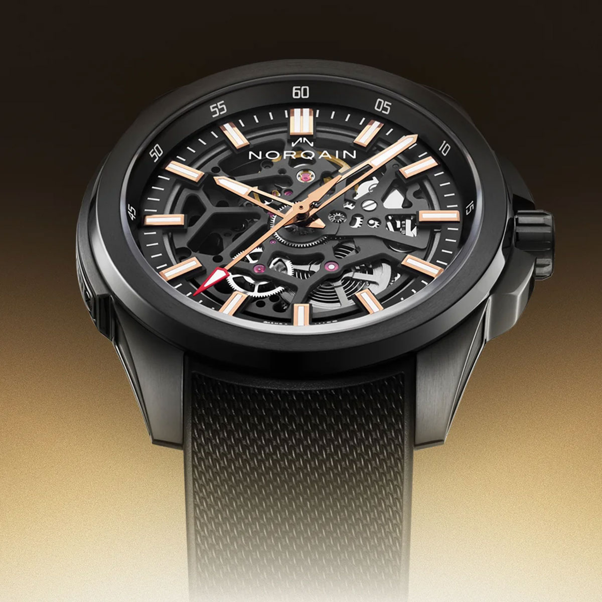 Norqain Independence Skeleton Titanium N3000.07T01.B03.R01