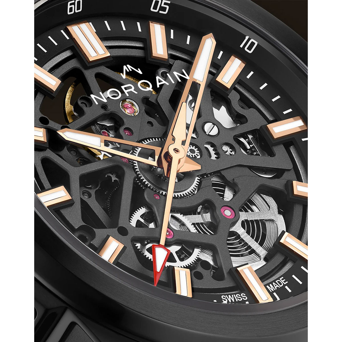 Norqain Independence Skeleton Titanium N3000.07T01.B03.R01