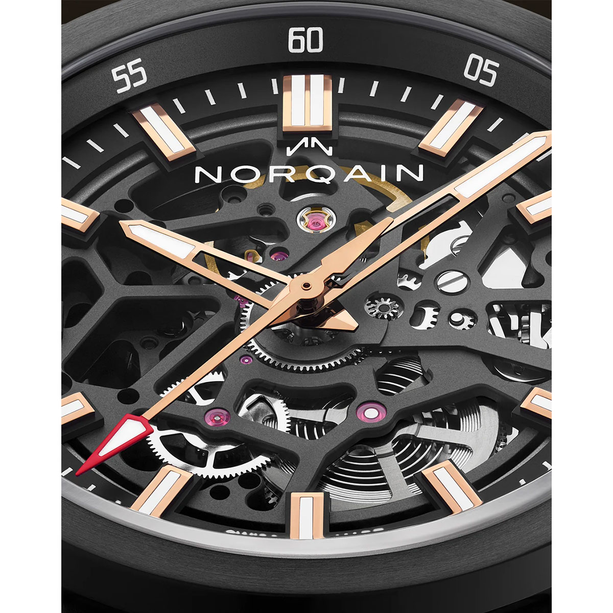 Norqain Independence Skeleton Titanium N3000.07T01.B03.R01